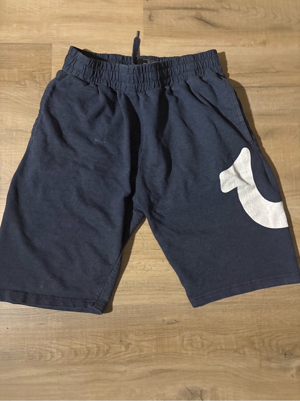 Men True religion Navy Athletic Shorts